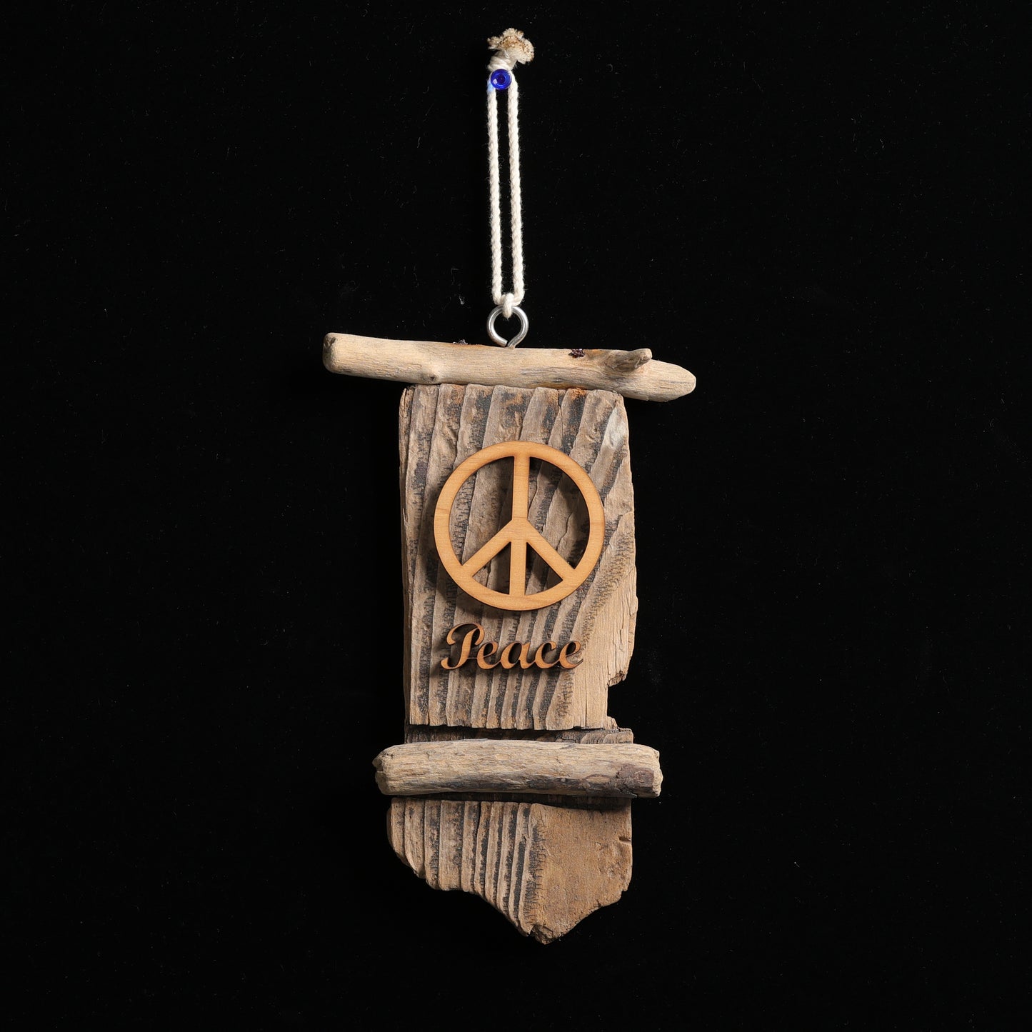 流木オーナメント Peace C